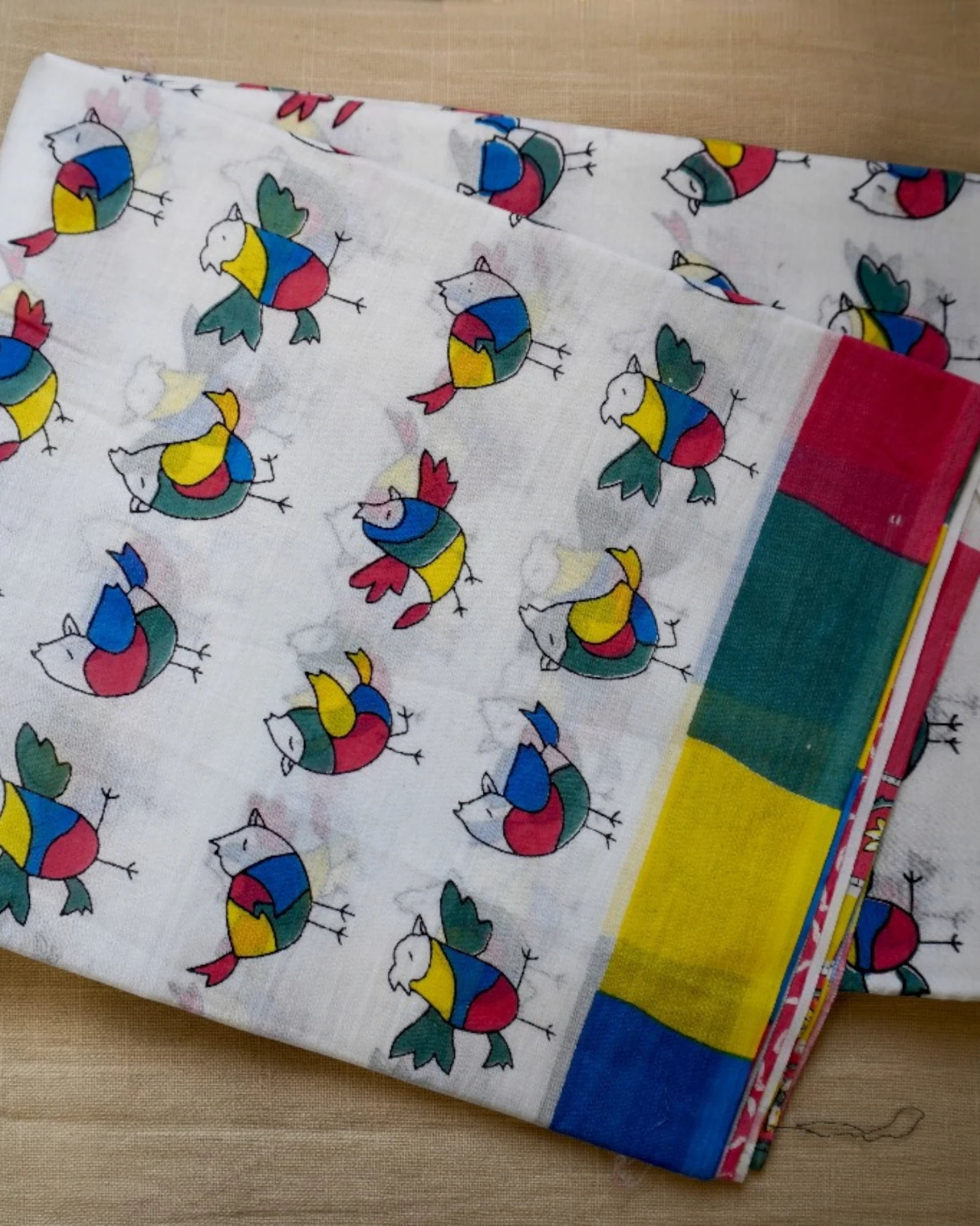 Pearl Panchi Mul Saree