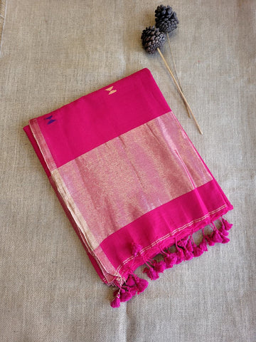 Pink3 Mira Mul Saree