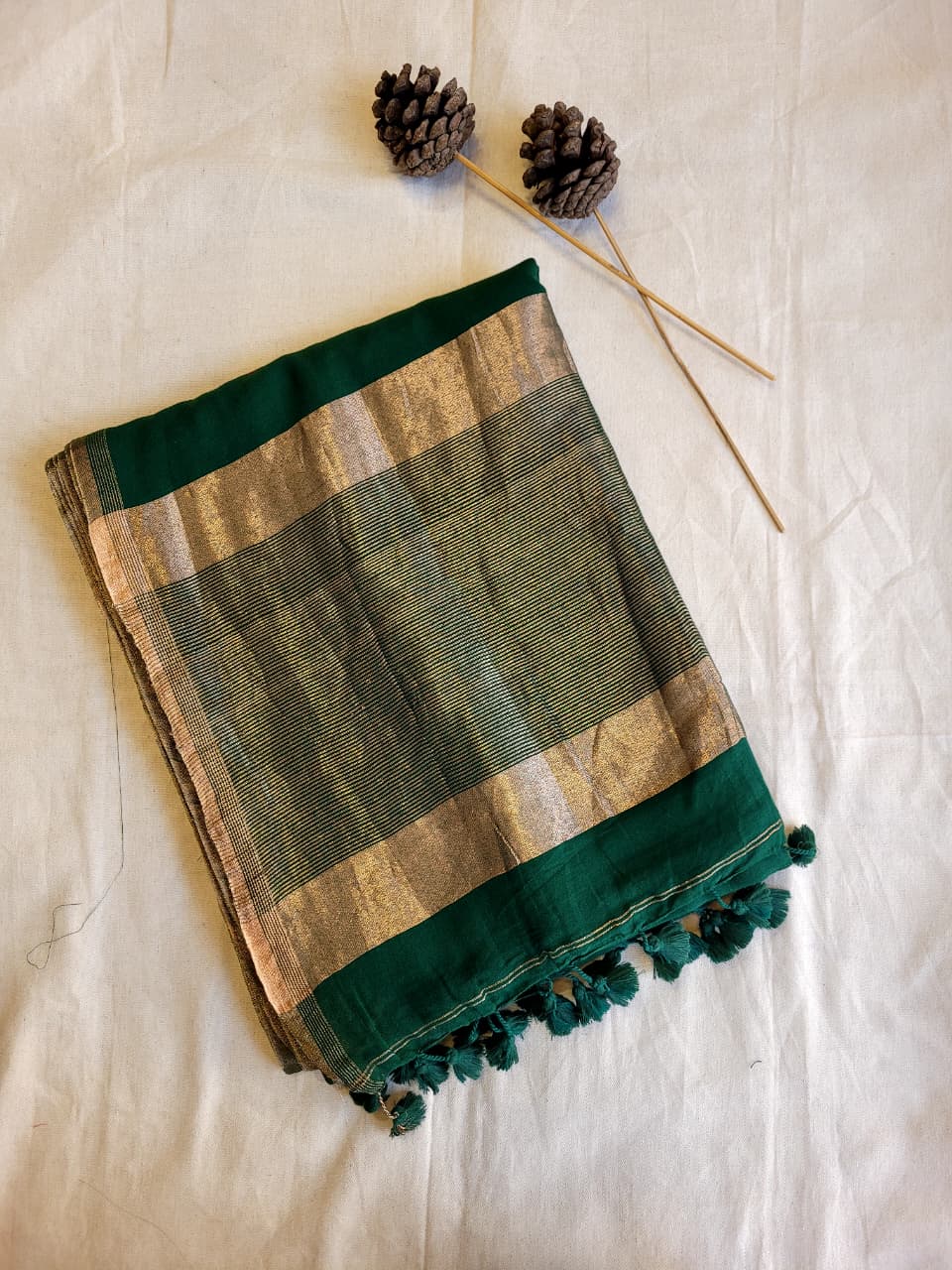 Green4 Meet Mul Saree