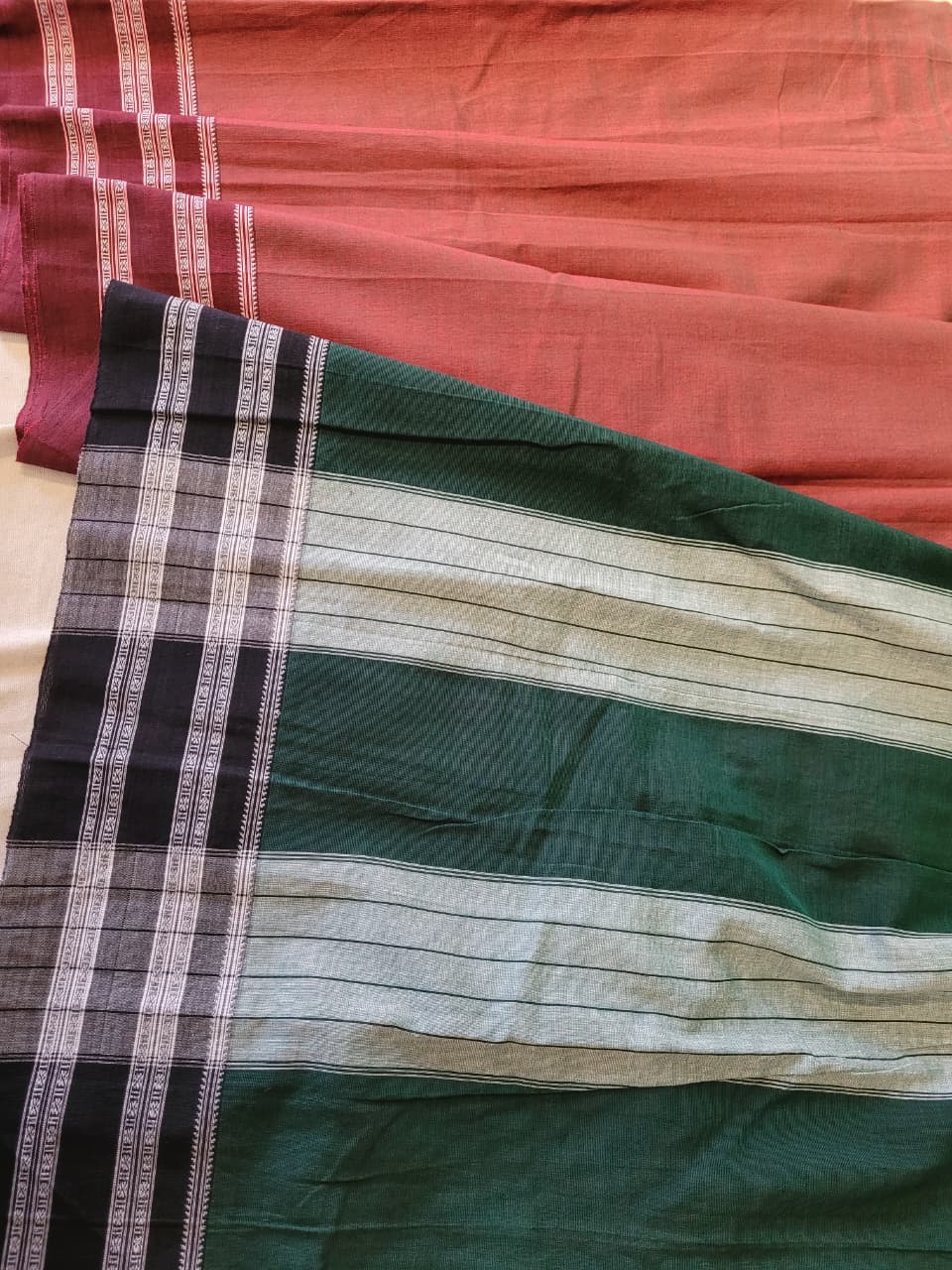 Brown Ilkal Cotton Saree