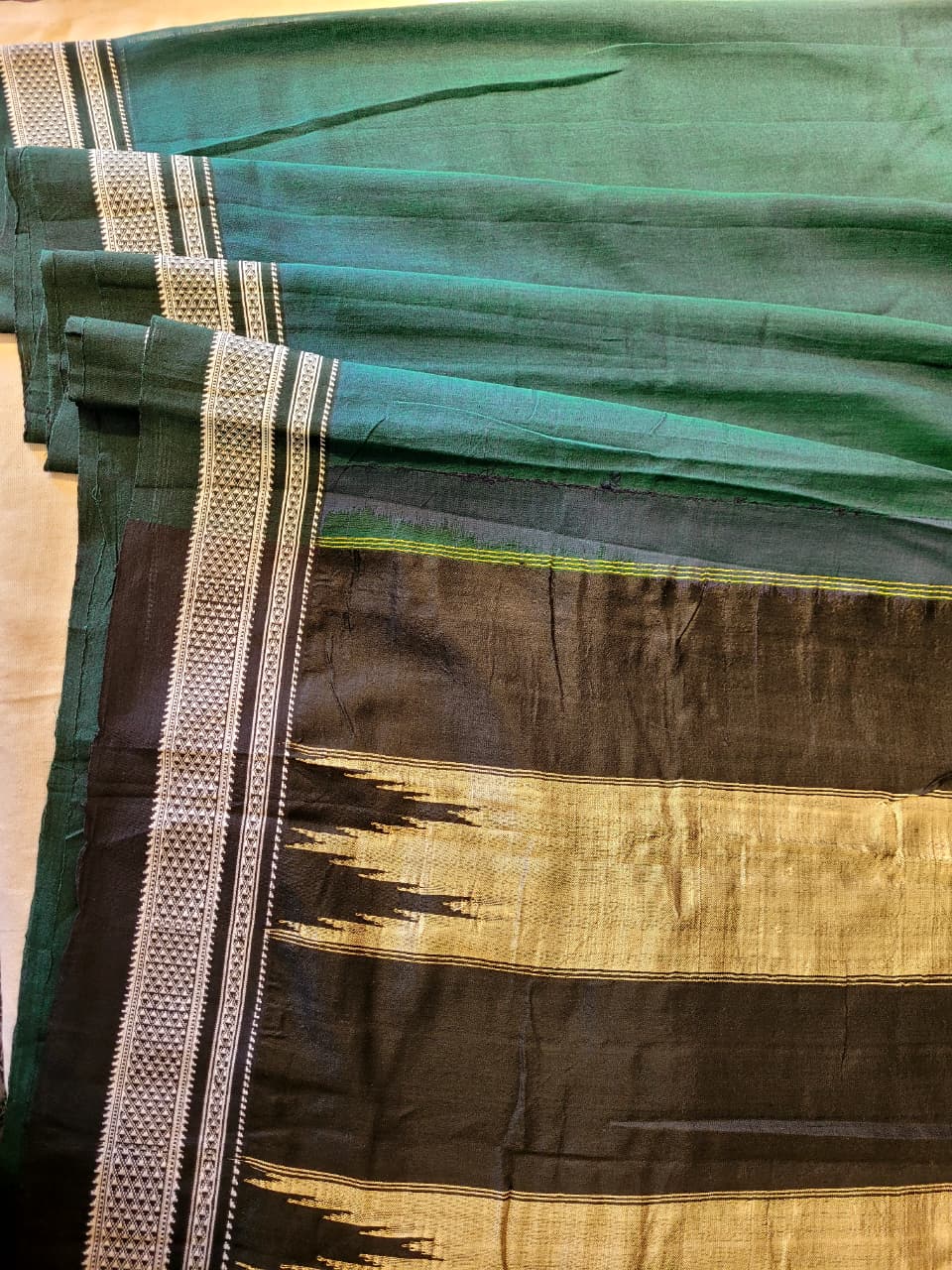 Rama Ilkal Cotton Saree Silk Pallu