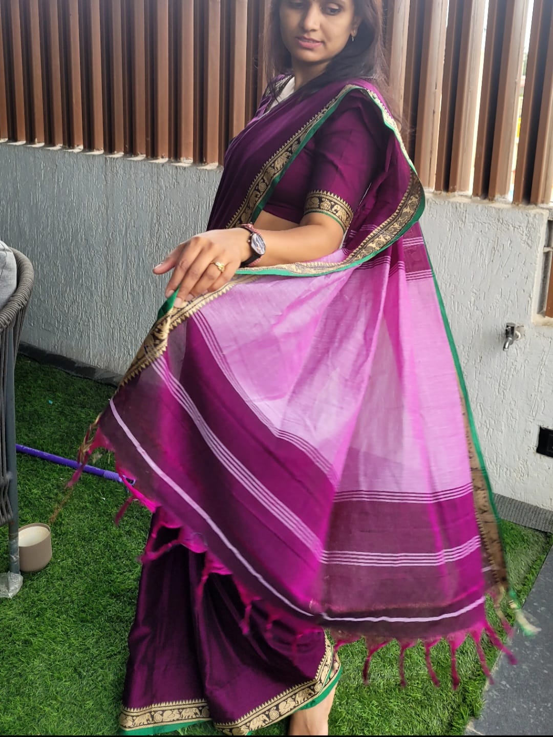 Eminence  Narayanpet Cotton Saree