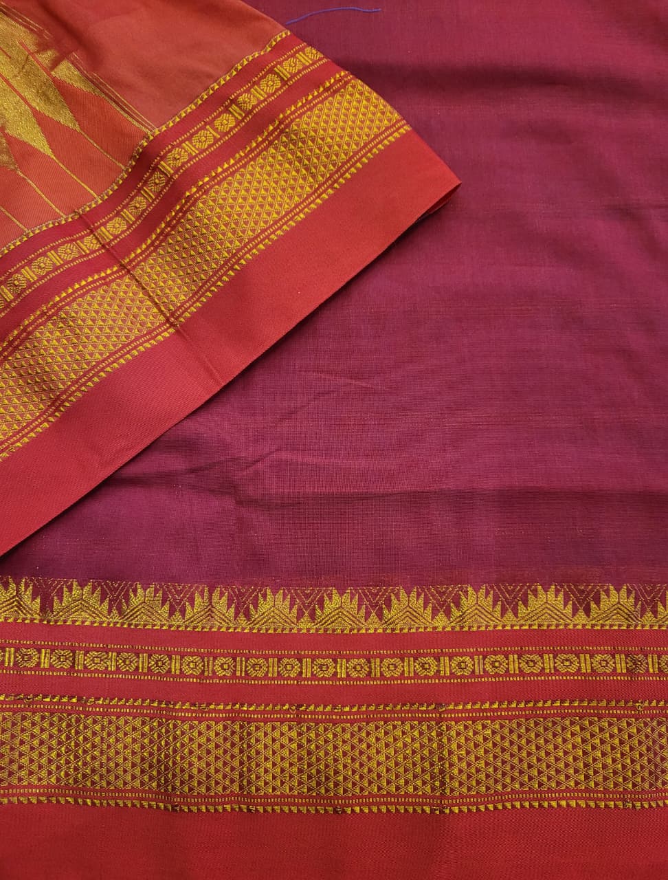 Blue Rani Ilkal Saree