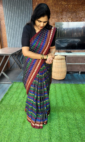 Multicolor6 HathiMor Khun Saree