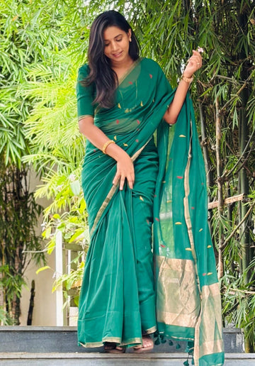 Green4 Meet Mul Saree